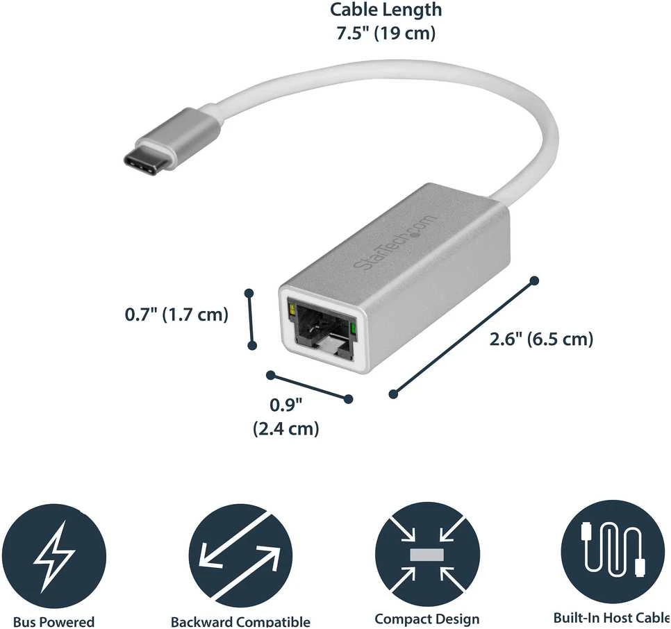 Karta jungiama į tinklą StarTech US1GC30A