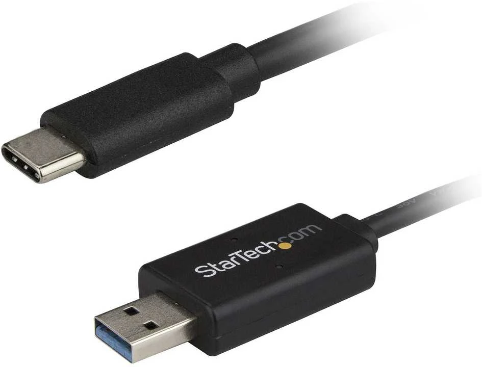 Kabelis USB StarTech USB-A - USB-C 2 m Juodas (USBC3LINK)