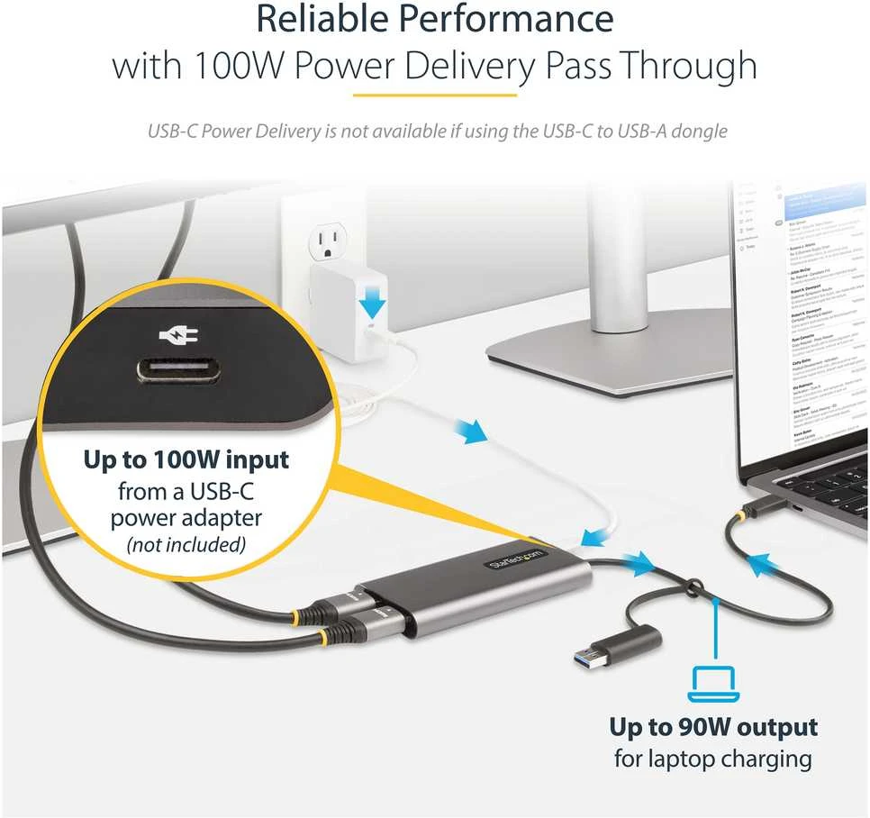 StarTech USB-C TO DUAL-HDMI ADAPTER /.