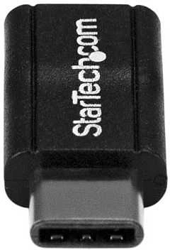 Adapteris USB StarTech USB-C - MicroUSB Juodas (USB2CUBADP)