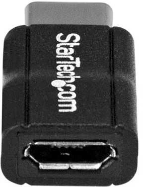 Adapteris USB StarTech USB-C - MicroUSB Juodas (USB2CUBADP)