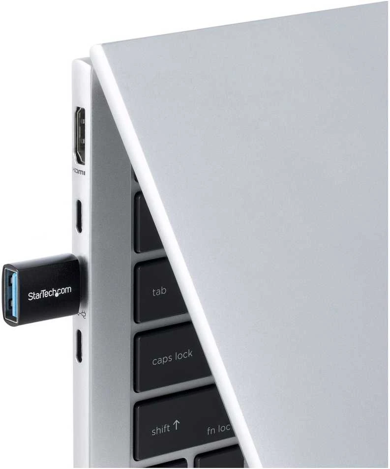 „StarTech“ USB-C–USB-A adapteris, 5 GB/5 GB, kompaktiškas metalinis korpusas