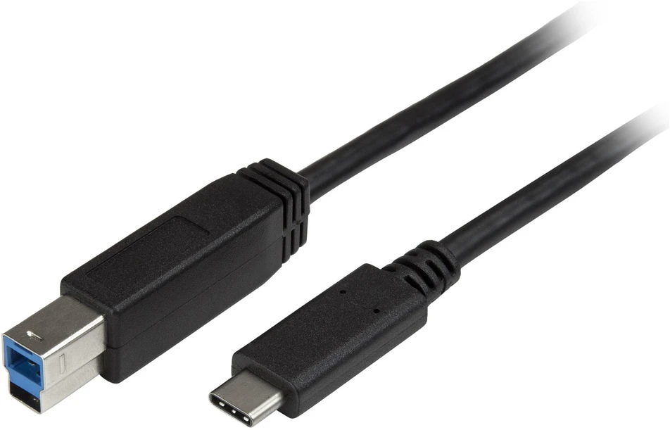 Kabelis USB StarTech USB-C - USB-B 2 m Juodas (USB315CB2M)