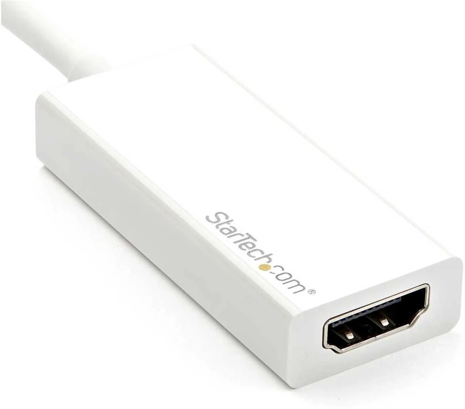 USB adapteris StarTech USB-C – HDMI Baltas (CDP2HD4K60W)