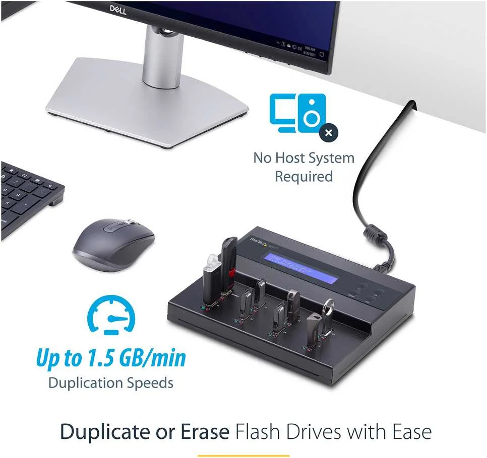 StarTech USB kopijuoklis su 5 prievadais