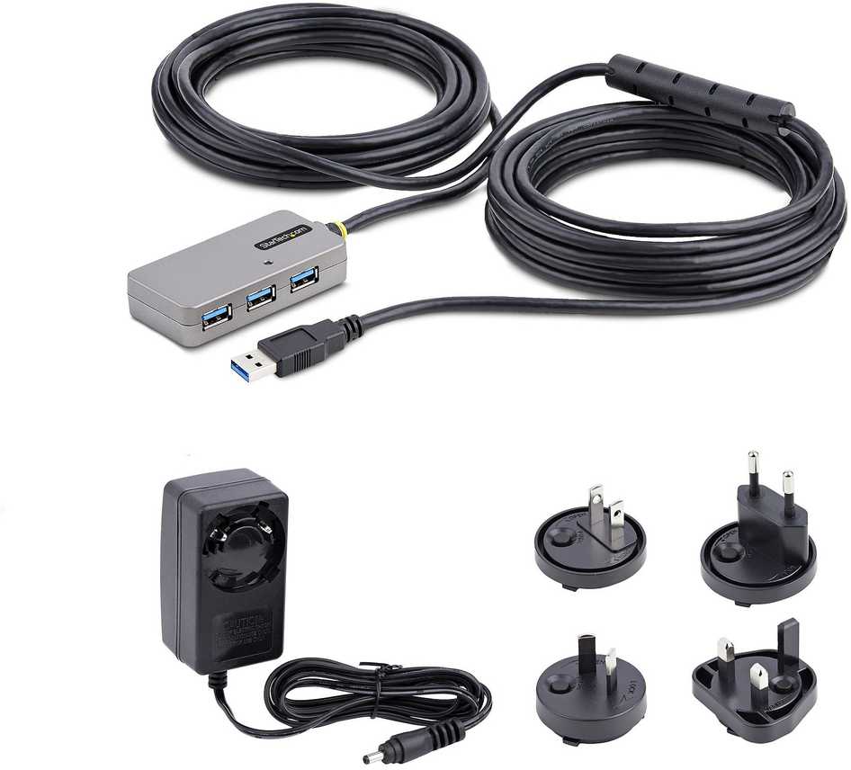 StarTech USB EXTENDER HUB 10M USB 3.0/USB 3.0 EXTENSION CABLE W/ USB H