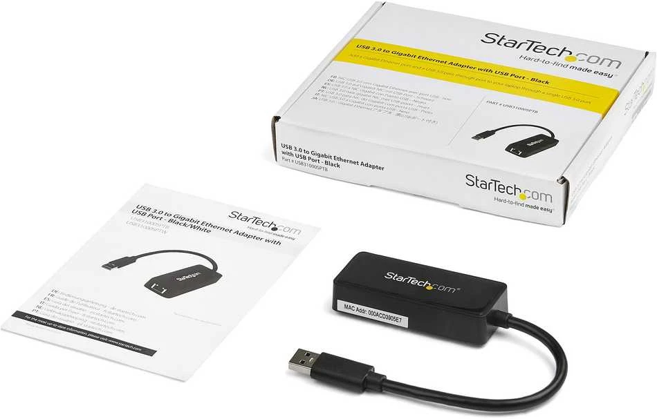 Tinklo adapteris Startech USB31000SPTB