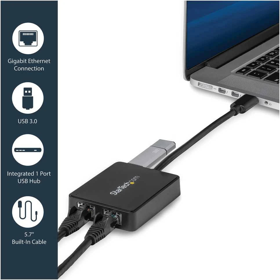 Tinklo adapteris Startech USB32000SPT