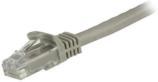 StarTech STARTECH.COM 1,5m CAT6 Kabelis - graues CAT6-Patchkabel - Snagless-RJ45 - Kupferdraht mit 24 AWG - LAN - Ethernet N6PATC150CMGR