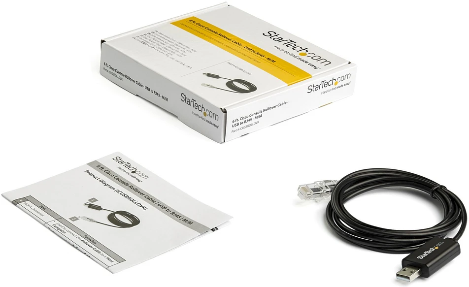 Ethernet - USB adapteris Startech ICUSBROLLOVR 1,8 m
