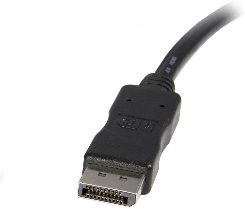 Kabelis StarTech Rodyti Port - DVI- D 1,8m Juodas (DP2DVIMM6)