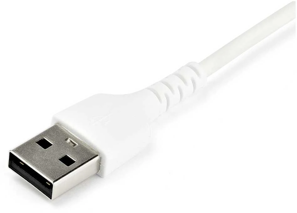 Kabelis USB StarTech USB-A - USB-C 1 m Baltas (RUSB2AC1MW)