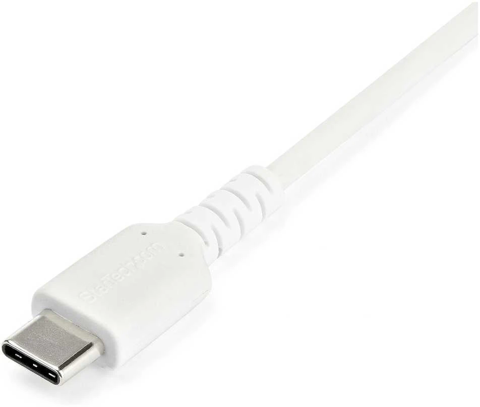 Kabelis USB StarTech USB-A - USB-C 1 m Baltas (RUSB2AC1MW)