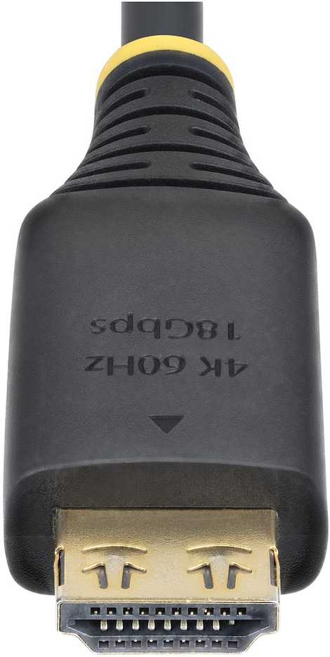 Kabelis StarTech su uchwytami 1 m (HDMI2-CABLE-GRIP-1M)