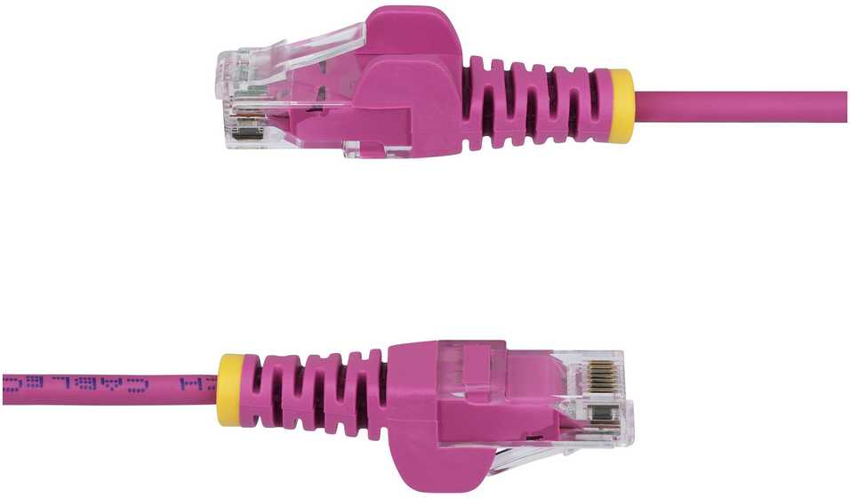 StarTech StarTech N6PAT100CMPKS kabelis sieciowy Rožinė 1 m Cat6 U/UTP (UTP)