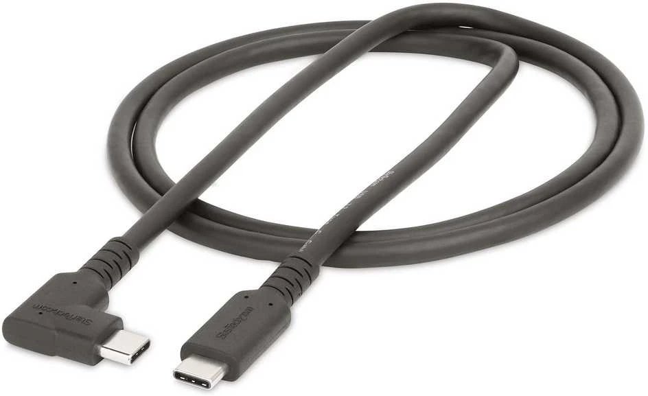 „StarTech“ STABIUS KAMPAS USB-C KABELAS / USB C IKI C KABELAS – 90 LAIPČIŲ