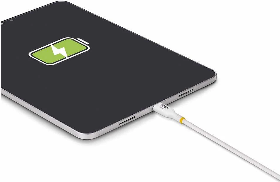 USB kabelis StarTech USB-C - USB-C 1 m, baltas (USB2EPR1MW)