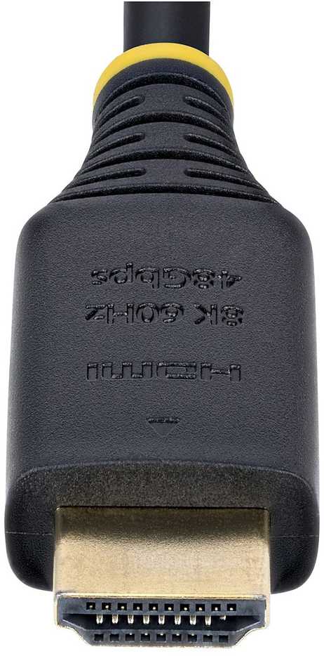 „StarTech“ sertifikuotas itin didelės spartos HDMI kabelis, 1 m, 8K 60Hz ir 4K 120Hz UHD HDMI 2.1, su HDR10+ ir eARC 48Gbps