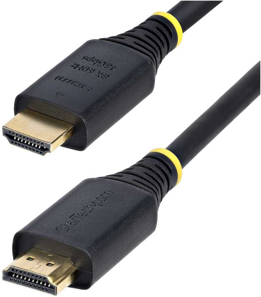 „StarTech“ sertifikuotas itin didelės spartos HDMI kabelis, 1 m, 8K 60Hz ir 4K 120Hz UHD HDMI 2.1, su HDR10+ ir eARC 48Gbps