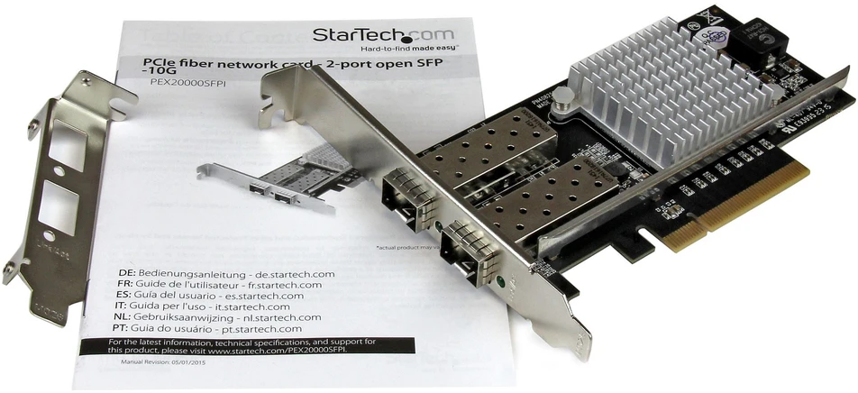 Karta jungiama į tinklą StarTech PEX20000SFPI
