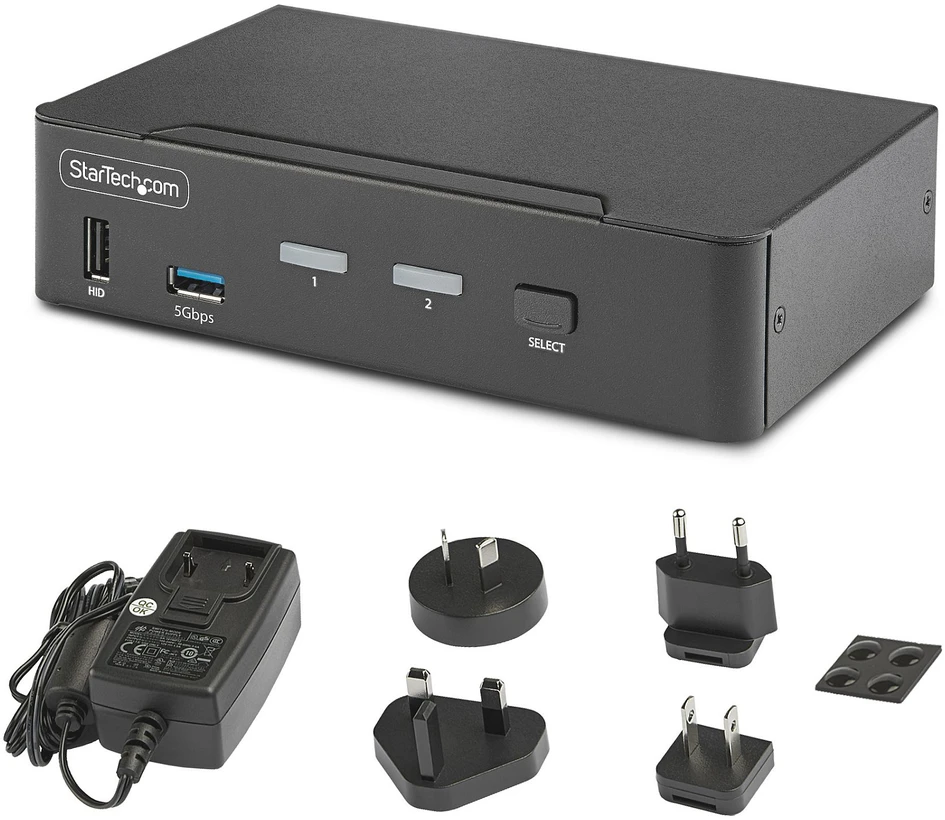 StarTech D86A2-2-PORT-8K-KVM/2-PORT DP KVM SWITCH 8K 60HZ