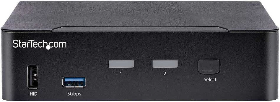 „StarTech“ KVM komutatorius, 2 prievadų, USB-C, KVM komutatorius