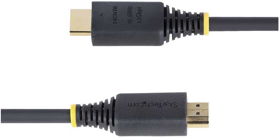 Kabelis StarTech HDMI 2.4m (HDMI2-CABLE-4K60-8F)