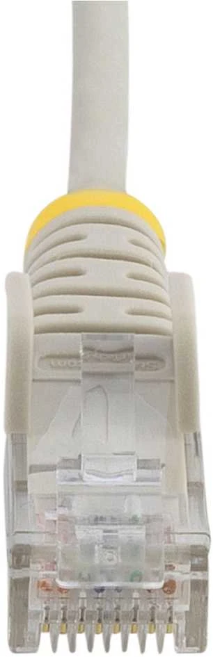 StarTech STARTECH.COM 2,5m Cat6-Kabelis - Schlankes Cat6-Patchkabel - Grau - Snagless-RJ45-Steckverbinder - LSZH - 28 AWG Kupferdraht