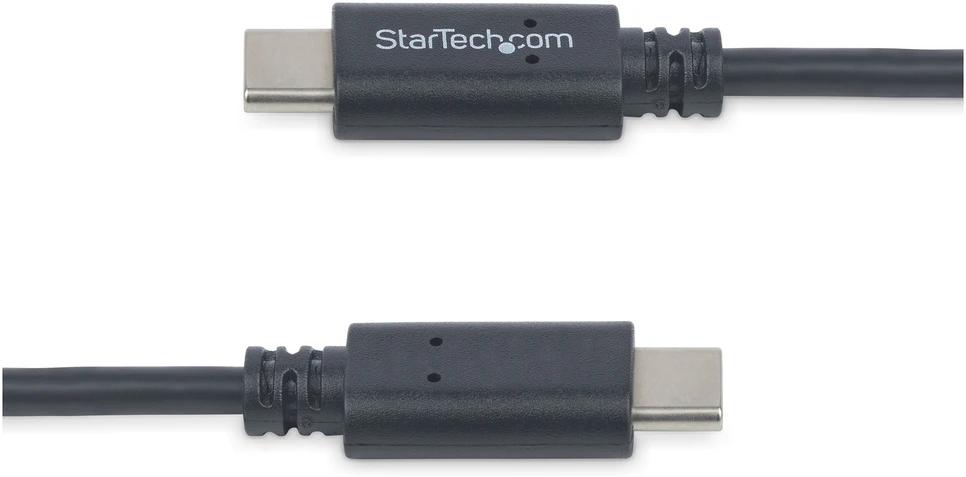 Kabelis USB StarTech USB-C - USB-C 2 m Juodas (USB2CC2M)