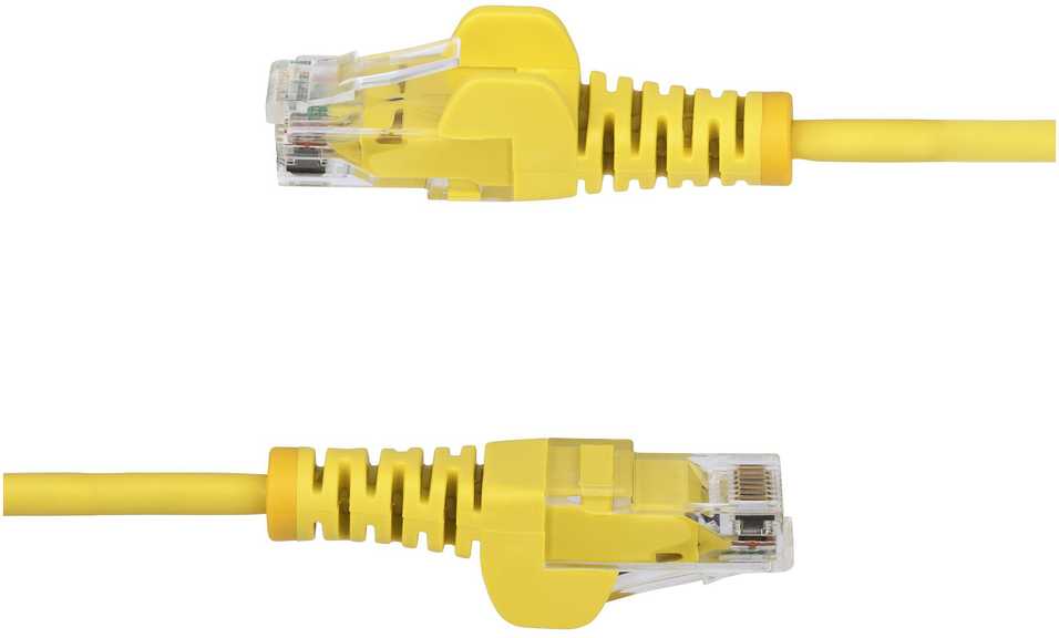 Startechcom StarTech 2M Geltonas SLIM CAT6 CABLE