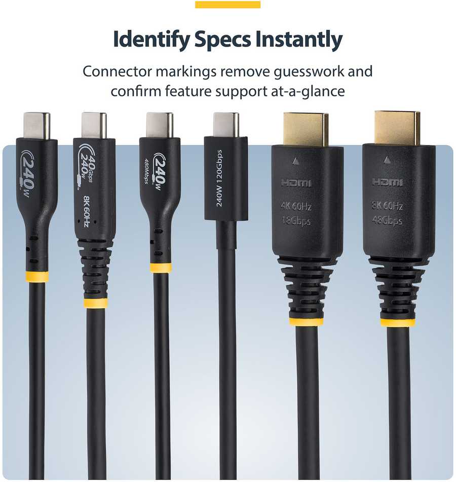 StarTech 2 m sertifikuotas itin didelės spartos HDMI kabelis, 8K 60Hz ir 4K 120Hz UHD HDMI 2.1 kabelis su HDR10+ ir eARC 48Gbps