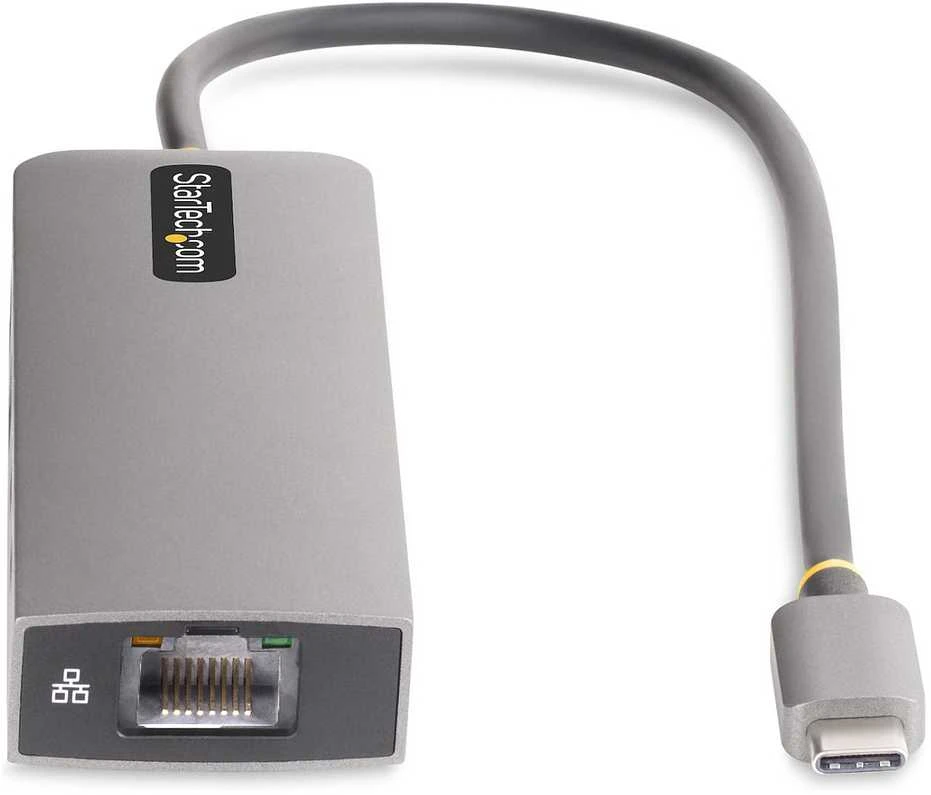 StarTech 3-PORT USB-C HUB 2.5GBE PD/100W POWER DELIVERY PASSTHROUGH