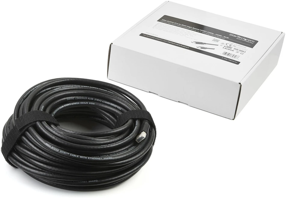 Kabelis StarTech HDMI - HDMI 30m juoda (HDMM30MA)