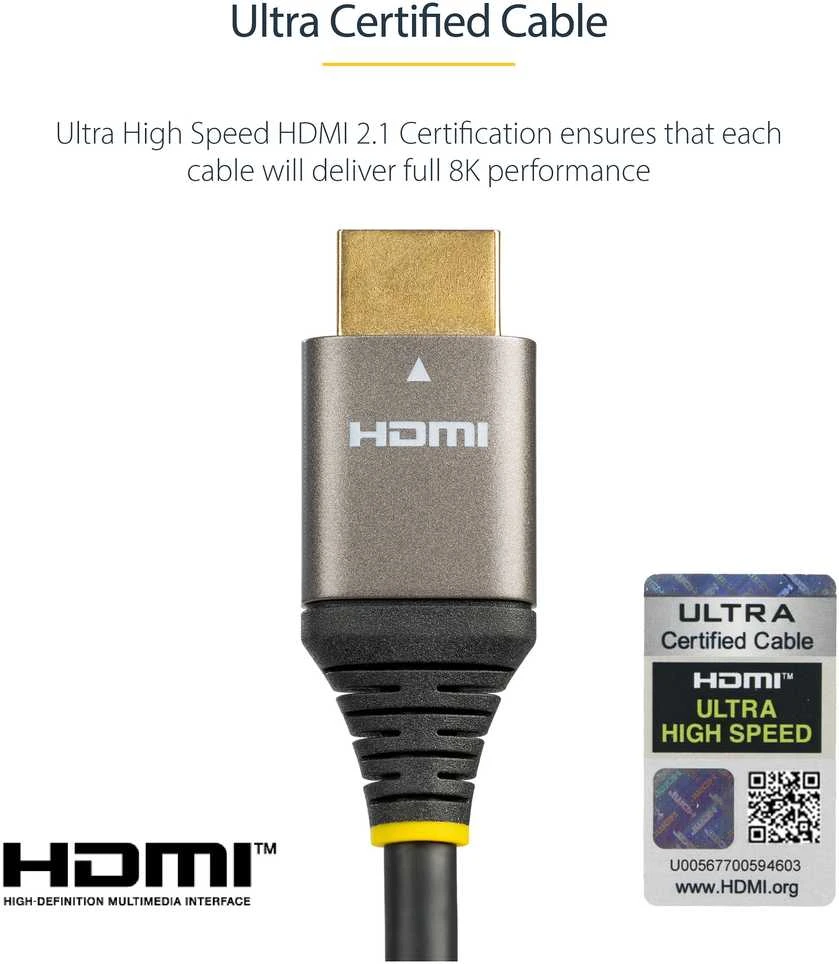 Kabelis StarTech HDMI - HDMI 3m juoda (HDMM21V3M)