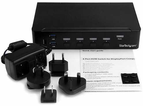 StarTech SV431DPU3A2 jungiklis