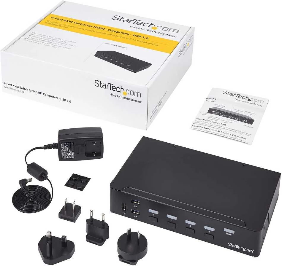 StarTech SV431HDU3A2 jungiklis