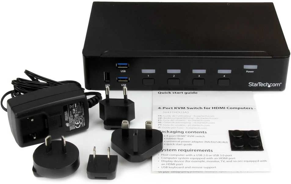 StarTech SV431HDU3A2 jungiklis