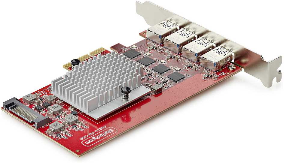 StarTech 4-PORT USB-A 10GBPS PCIE CARD - .