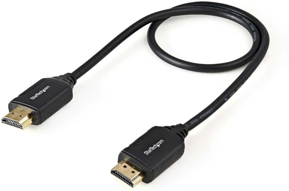 Kabelis StarTech HDMI - HDMI 0.5m juoda (HDMM50CMP)