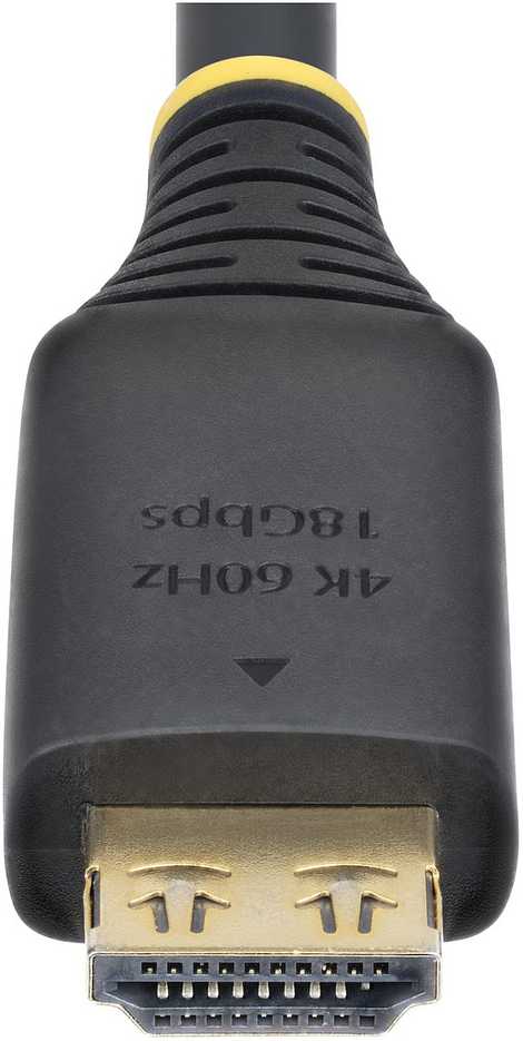 Startechcom Kabelis StarTech su uchwytami 5 m (HDMI2-CABLE-GRIP-5M)