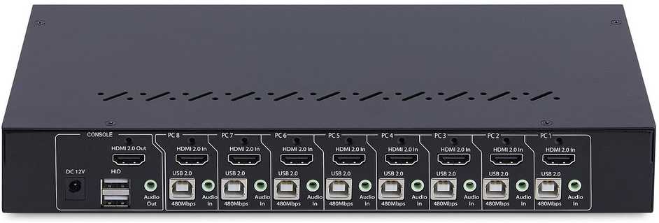 Przełącznik StarTech 8-PORT HDMI KVM SWITCH