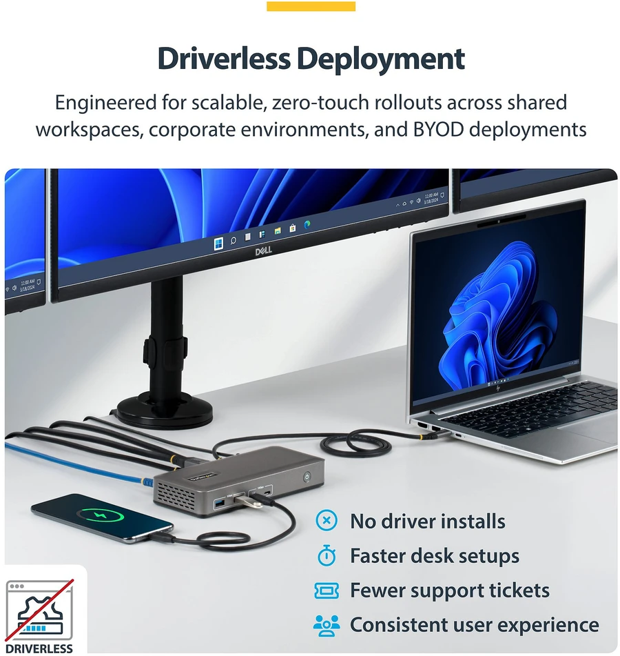 Stacja/replikator StarTech USB-C (199UE-USBC-DOCK)