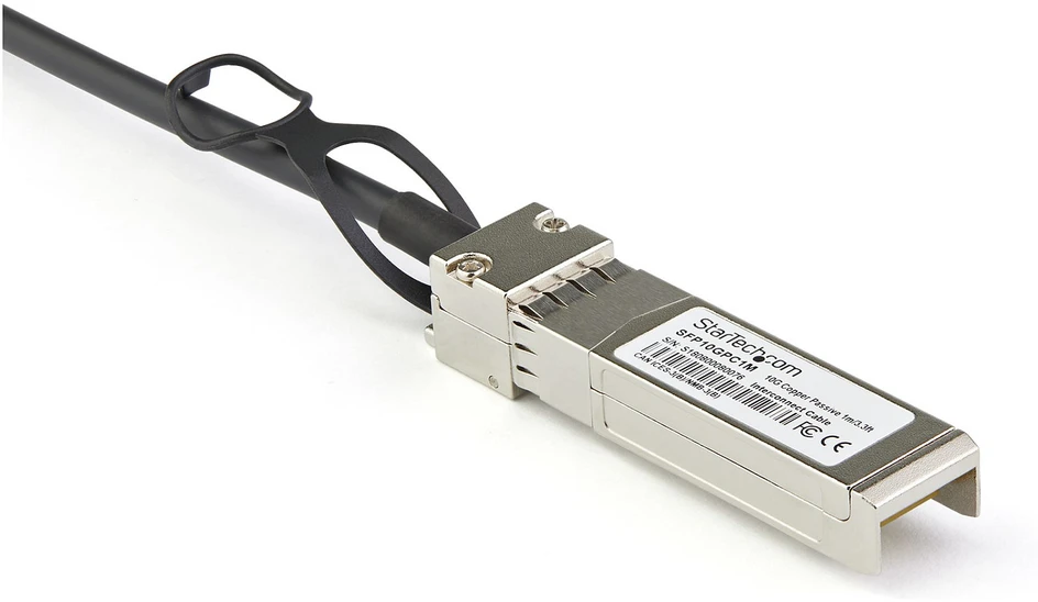 StarTech StarTech DACSFP10G2M 2m SFP+ optinis kabelis, juodas