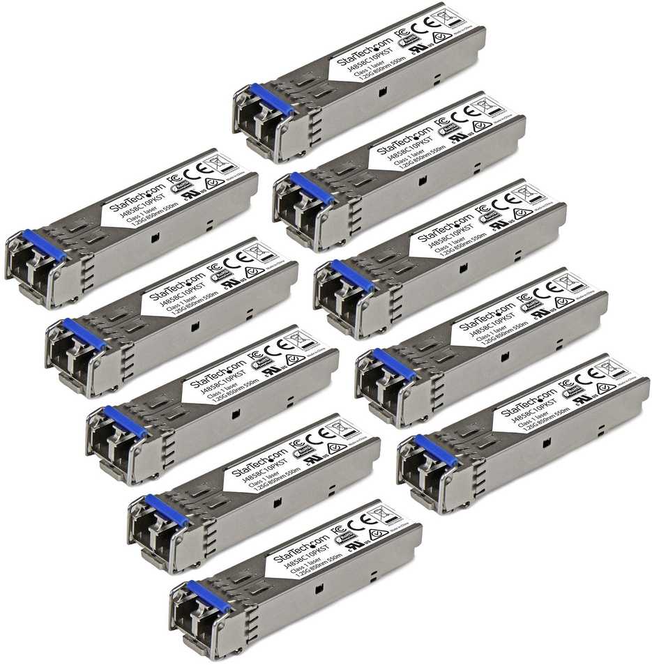 Šakotuvas Modulis SFP StarTech J4859C10PKST