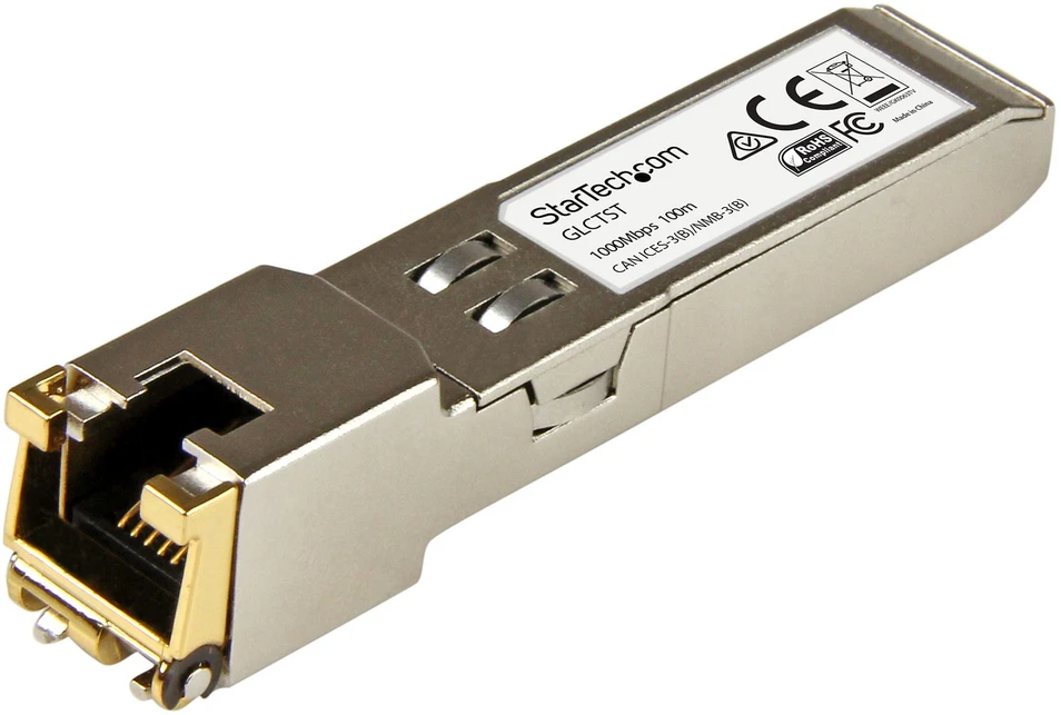 Šakotuvas Modulis SFP StarTech GLCT10PKST