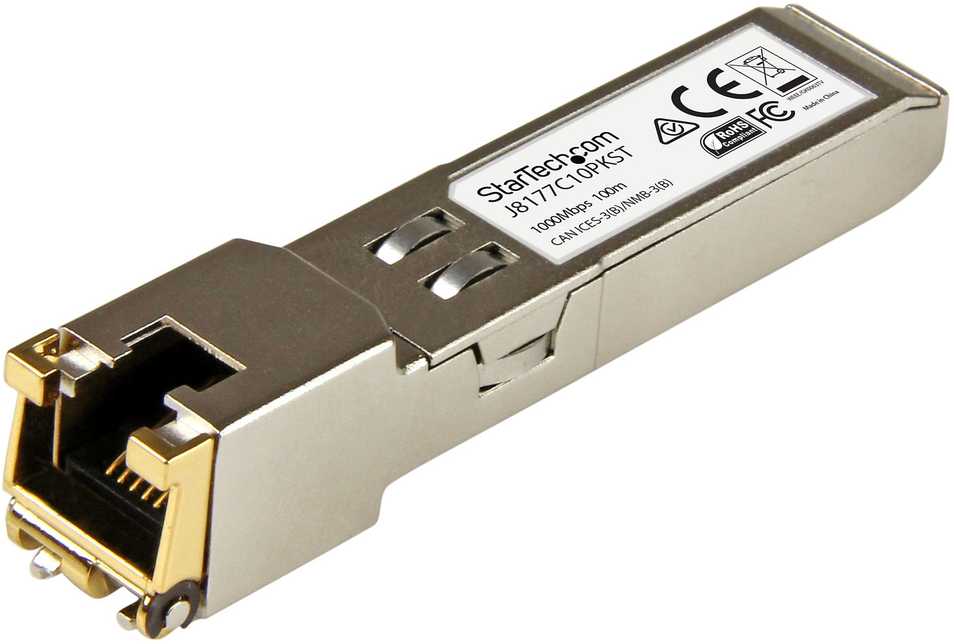 Šakotuvas Modulis SFP StarTech J8177C10PKST
