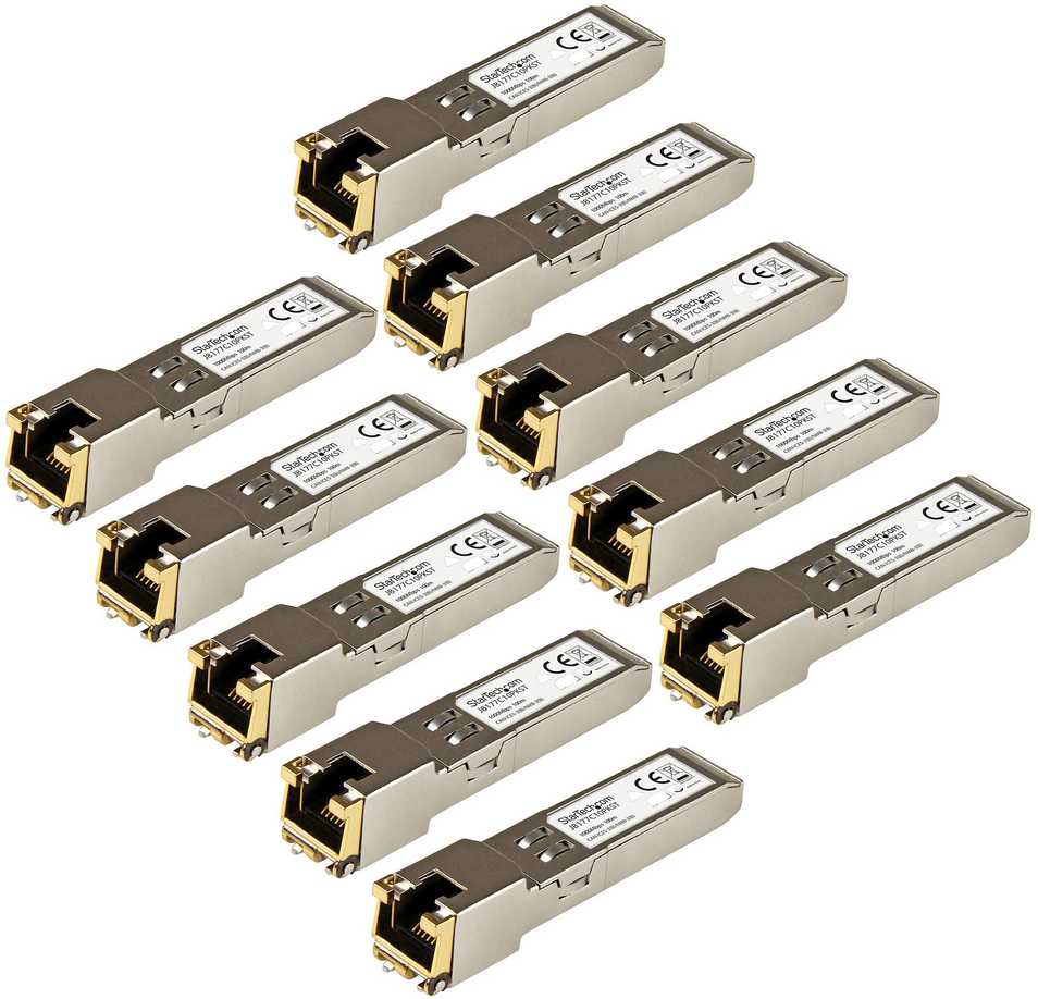 Šakotuvas Modulis SFP StarTech J8177C10PKST