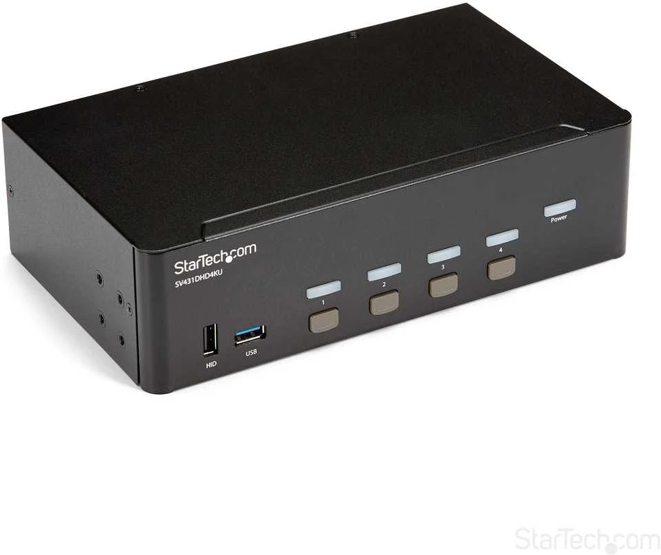 Jungiklis StarTech StarTech HDMI KVM 4K30 DUAL DISPLAY/. IN