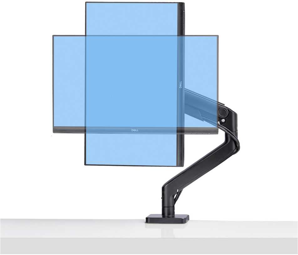 StarTech Laikiklis stalui, skirtas monitoriui 17'' - 49'' H1M1AG1 (H1M1AG1-MONITORIUS-ARM)