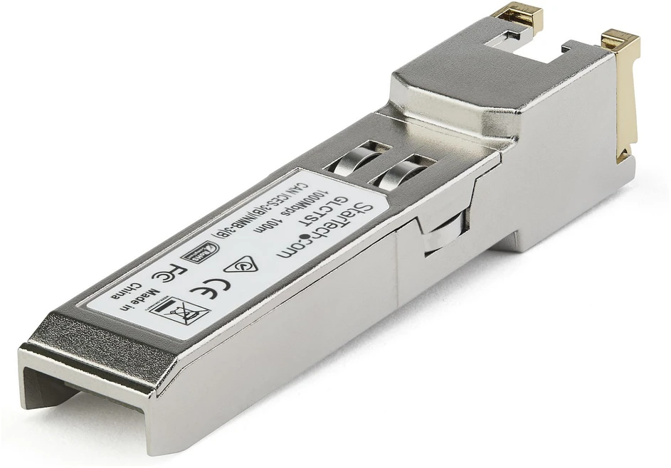 Šakotuvas Modulis SFP StarTech StarTech SFP1GTEMCST tinklo relės modulis Varinis 1000 Mbit/s SFP